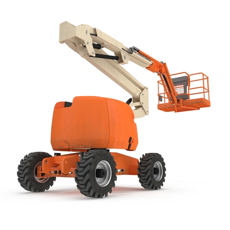 engine powered scissor lift